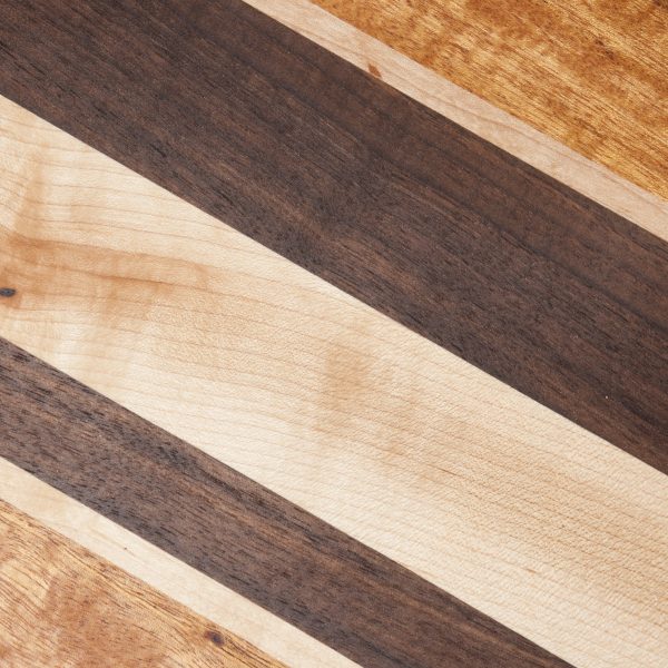 walnut mahogany maple cutting board