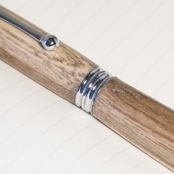 Acacia wooden rollerball pen