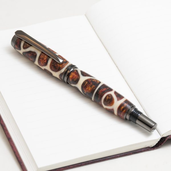 Giraffe Skin acrylic fountain pen